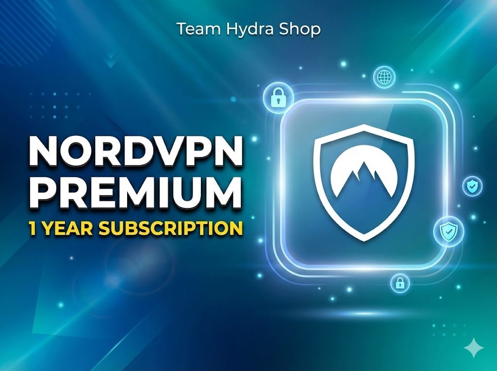 NordVPN Premium – 1 Year Official Subscription (Personal Account Activation)